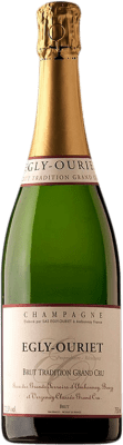 75,95 € Envío gratis | Espumoso blanco Egly-Ouriet Tradition Grand Cru Brut Gran Reserva A.O.C. Champagne Francia Pinot Negro, Chardonnay Botella 75 cl
