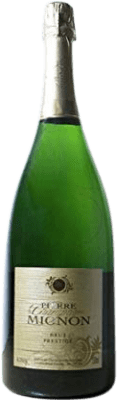 103,95 € Spedizione Gratuita | Spumante bianco Pierre Mignon Prestige Brut Gran Riserva A.O.C. Champagne Francia Pinot Nero, Chardonnay, Pinot Meunier Bottiglia Magnum 1,5 L