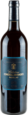 39,95 € Spedizione Gratuita | Vino rosso Château Cordeillan-Bages A.O.C. Bordeaux Francia Bottiglia 75 cl