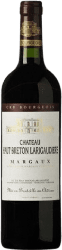 55,95 € Free Shipping | Red wine Château Haut-Breton Larigaudiere Kósher A.O.C. Bordeaux France Merlot, Cabernet Sauvignon Bottle 75 cl
