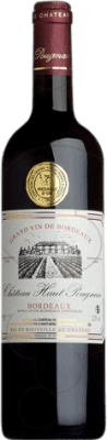 8,95 € 免费送货 | 红酒 Château Haut-Pougnan 岁 A.O.C. Bordeaux 法国 Merlot, Cabernet Sauvignon, Cabernet Franc 瓶子 75 cl