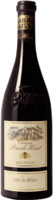 42,95 € 免费送货 | 红酒 Château Puech-Haut Tête de Bélier 岁 A.O.C. France 法国 Syrah, Grenache, Monastrell 瓶子 75 cl