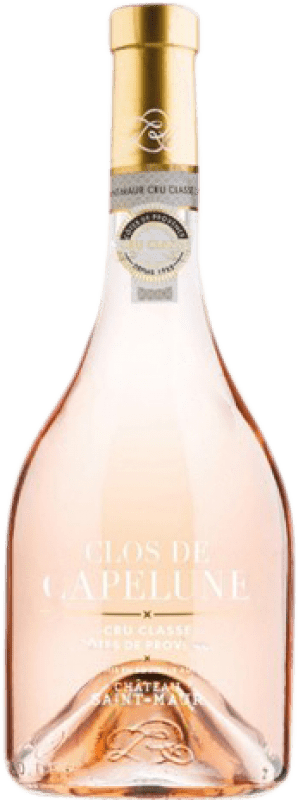 34,95 € Free Shipping | Rosé Wine Château Saint Maur Clos de Capelune Young A.O.C. France France Syrah — Shiraz, Garnacha — Grenache, Vermentino, Tibouren Bottle 75 cl