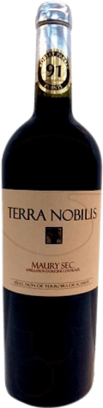 11,95 € Spedizione Gratuita | Vino Rosso Château Valmy Terra Nobilis Crianza — Invecchiato in Botte A.O.C. Francia Francia Syrah, Garnacha — Grenache 75 cl