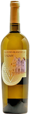 9,95 € 免费送货 | 白酒 Château Valmy Les Roses Blanches 年轻的 A.O.C. France 法国 Grenache White, Viognier, Marsanne 瓶子 75 cl