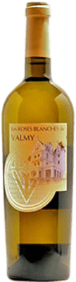 9,95 € Spedizione Gratuita | Vino Bianco Château Valmy Les Roses Blanches Giovane A.O.C. Francia Francia Garnacha — Grenache, Viognier, Marsanne 75 cl