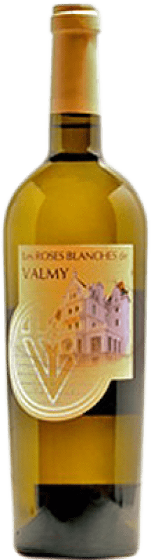 9,95 € Envio grátis | Vinho Branco Château Valmy Les Roses Blanches Jovem A.O.C. França França Garnacha — Grenache, Viognier, Marsanne 75 cl