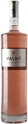 18,95 € Envío gratis | Vino rosado Château Valmy Joven A.O.C. Francia Francia Syrah, Garnacha, Monastrell Botella Magnum 1,5 L