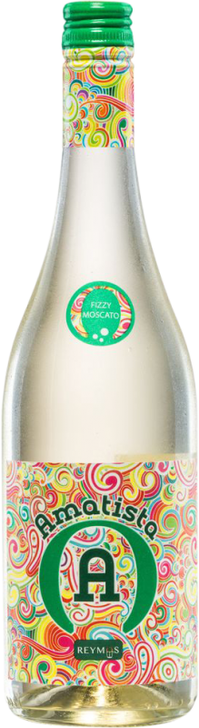 7,95 € Spedizione Gratuita | Spumante bianco Cheste Agraria Amatista D.O. Valencia Levante Spagna Moscato Bottiglia 75 cl