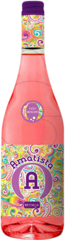 6,95 € Free Shipping | Rosé sparkling Cheste Agraria Amatista Rose D.O. Valencia Levante Spain Muscat Bottle 75 cl