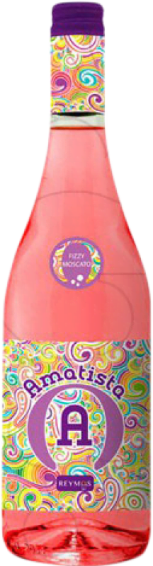 7,95 € Kostenloser Versand | Rosé Sekt Cheste Agraria Amatista Rose D.O. Valencia Levante Spanien Muskat Flasche 75 cl