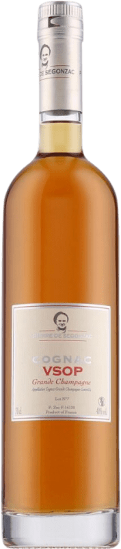 54,95 € Envio grátis | Cognac Conhaque Pierre de Segonzac Very Superior Old Pale VSOP França Garrafa 70 cl