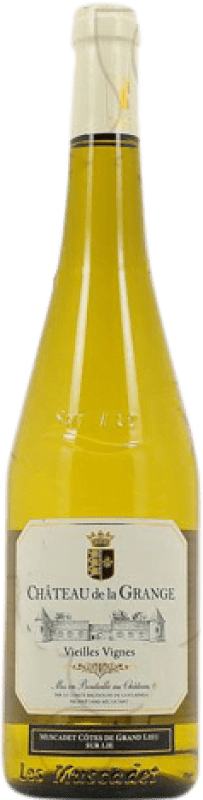 9,95 € Spedizione Gratuita | Vino bianco Comte Baudouin Château de la Grange Muscadet Côtes de Grand Lieu Giovane A.O.C. Francia Francia Melon de Bourgogne Bottiglia 75 cl