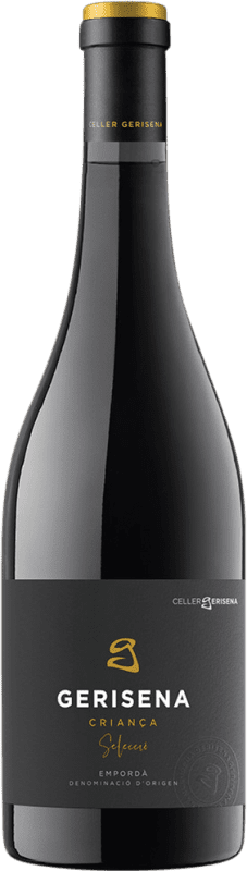 19,95 € Spedizione Gratuita | Vino Rosso Garriguella Gerisena Selezione Crianza — Invecchiato in Botte D.O. Empordà Catalogna Spagna Garnacha — Grenache, Cabernet Sauvignon 75 cl