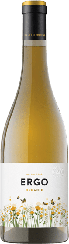 11,95 € 免费送货 | 白葡萄酒 Garriguella Ergo de Gerisena 年轻的 D.O. Empordà 加泰罗尼亚 西班牙 Garnacha — 歌海娜, Macabeo — 马卡贝奥 75 cl