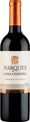 32,95 € 免费送货 | 红酒 Concha y Toro Marqués de Casa Concha I.G. Valle del Maipo 迈波谷 智利 Syrah, Cabernet Sauvignon, Cabernet Franc, Petit Verdot 瓶子 75 cl