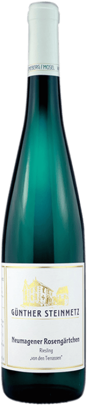 57,95 € Envío gratis | Vino blanco Günther Steinmetz Neumagener Rosengärtchen Von den Terrassen Q.b.A. Mosel Mosel Alemania Riesling Botella 75 cl