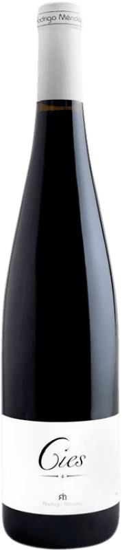 19,95 € Бесплатная доставка | Красное вино Rodrigo Méndez Cíes Tinto D.O. Rías Baixas Галисия Испания Caíño Black, Espadeiro, Loureiro бутылка 75 cl