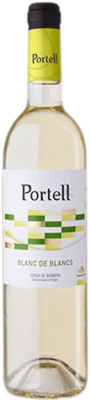 6,95 € Бесплатная доставка | Белое вино Sarral Portell Blanc de Blancs Молодой D.O. Conca de Barberà Каталония Испания Macabeo, Parellada бутылка 75 cl