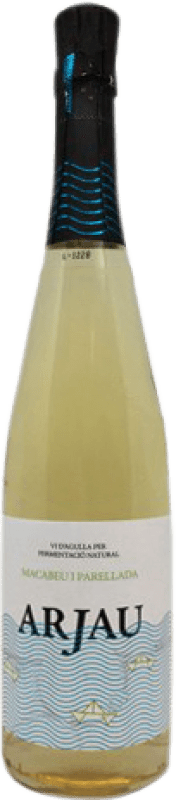 6,95 € Envoi gratuit | Vin Mousseux Blanc Sarral Arjau d'Agulla D.O. Conca de Barberà Catalogne Espagne Macabeo — Macabeu, Parellada Bouteille 75 cl