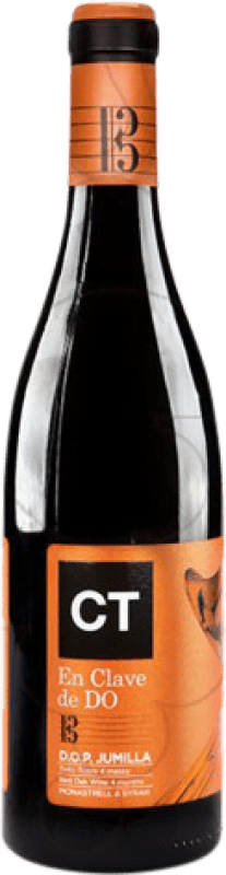 6,95 € Бесплатная доставка | Красное вино Cortijo Trifillas CT en Clave de Do D.O. Jumilla Levante Испания Syrah, Monastrell бутылка 75 cl