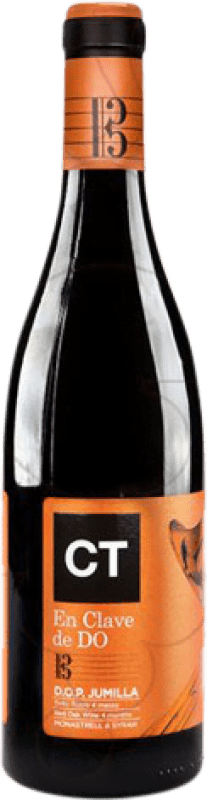 6,95 € Kostenloser Versand | Rotwein Cortijo Trifillas CT en Clave de Do D.O. Jumilla Levante Spanien Syrah, Monastrell Flasche 75 cl