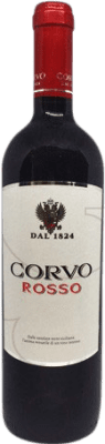11,95 € Spedizione Gratuita | Vino rosso Corvo dal 1824 Crianza D.O.C. Italia Italia Nero d'Avola, Nerello Mascalese Bottiglia 75 cl
