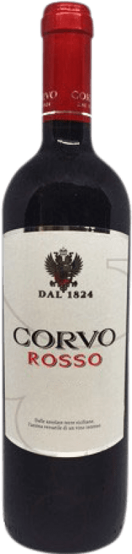 11,95 € Free Shipping | Red wine Corvo dal 1824 Aged D.O.C. Italy Italy Nero d'Avola, Nerello Mascalese Bottle 75 cl