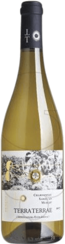 8,95 € 免费送货 | 白酒 Covides Terra Terrae 年轻的 D.O. Penedès 加泰罗尼亚 西班牙 Muscat, Xarel·lo, Chardonnay 瓶子 75 cl