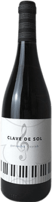3,95 € Spedizione Gratuita | Vino rosso Covinca Clave de Sol Giovane D.O. Cariñena Aragona Spagna Syrah, Grenache Bottiglia 75 cl