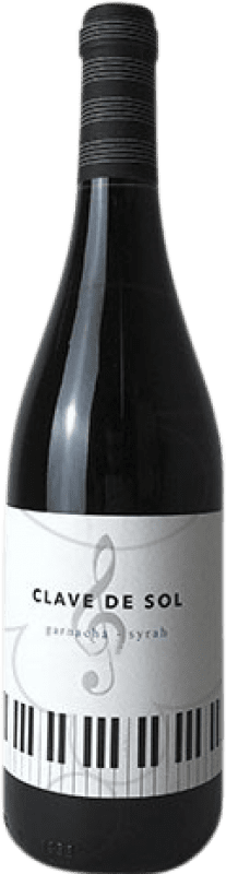 3,95 € Бесплатная доставка | Красное вино Covinca Clave de Sol молодое D.O. Cariñena Арагон Испания Syrah — Сира, Garnacha — Гренаш 75 cl