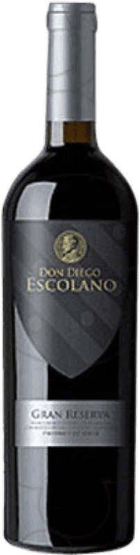 6,95 € 免费送货 | 红酒 Covinca Don Diego Escolano 大储备 D.O. Cariñena 阿拉贡 西班牙 Grenache, Mazuelo, Carignan 瓶子 75 cl