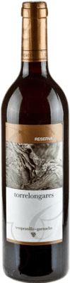 9,95 € Kostenloser Versand | Rotwein Covinca Torrelongares Reserve — Gereift D.O. Cariñena Aragón Spanien Tempranillo, Garnacha — Grenache 75 cl
