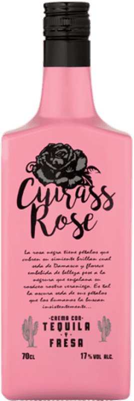 17,95 € 送料無料 | テキーラ Cuirass Rose Crema — クリーム スペイン 70 cl Fresa — イチゴ, Tequila — テキーラ