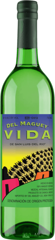 51,95 € Spedizione Gratuita | Mezcal Del Maguey Vida Espadín Messico Bottiglia 70 cl