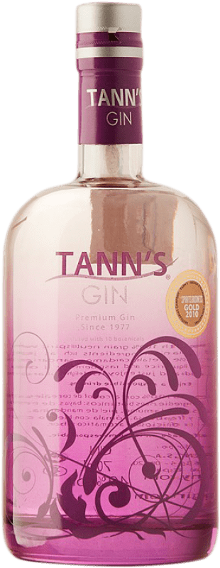 29,95 € Бесплатная доставка | Джин Campeny Tann's Gin Испания бутылка 70 cl