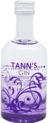 3,95 € Бесплатная доставка | Джин Campeny Tann's Gin Испания миниатюрная бутылка 4 cl