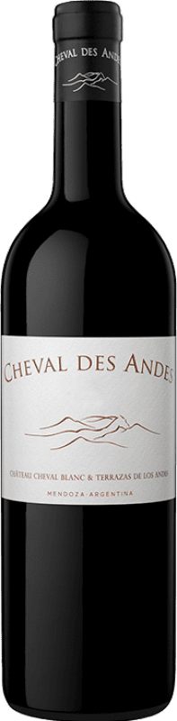 126,95 € Free Shipping | Red wine Terrazas de los Andes Cheval des Andes I.G. Mendoza Mendoza Argentina Cabernet Sauvignon, Malbec Bottle 75 cl
