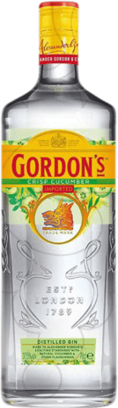 10,95 € Free Shipping | Gin Gordon's Crisp Cucumber United Kingdom Bottle 70 cl