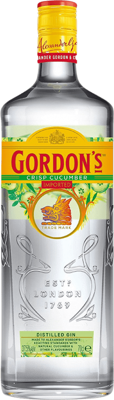 10,95 € Бесплатная доставка | Джин Gordon's Crisp Cucumber Объединенное Королевство бутылка 70 cl