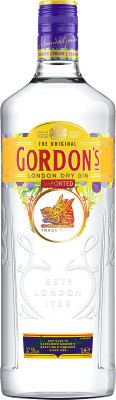 19,95 € Kostenloser Versand | Gin Gordon's Irrellenable Großbritannien Flasche 1 L