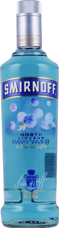 17,95 € 免费送货 | 伏特加 Smirnoff North 法国 瓶子 70 cl