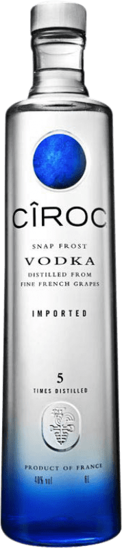 317,95 € Envío gratis | Vodka Cîroc Francia Botella Jéroboam-Doble Mágnum 3 L