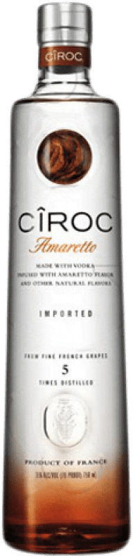 35,95 € Kostenloser Versand | Wodka Cîroc Amaretto Frankreich Flasche 1 L