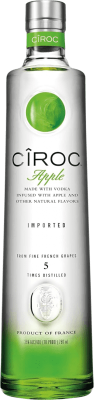 35,95 € Free Shipping | Vodka Cîroc Apple France Bottle 70 cl