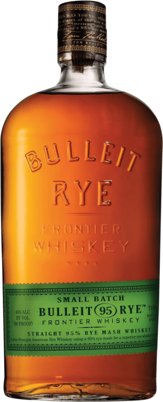 39,95 € Envoi gratuit | Blended Whisky Bulleit Rye Straight 95 Small Batch Kentucky États Unis Bouteille 70 cl