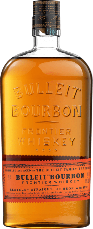 28,95 € Free Shipping | Bourbon Whisky Bulleit Straight United States 70 cl