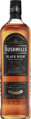 26,95 € Envio grátis | Whisky Blended Bushmills Black Bush Irlanda Garrafa 70 cl