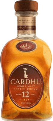 36,95 € Envio grátis | Whisky Single Malt Cardhu Reino Unido 12 Anos Garrafa 1 L