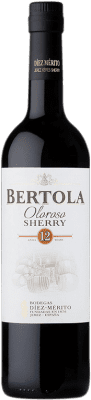 23,95 € Free Shipping | Fortified wine Díez Mérito Bertola D.O. Jerez-Xérès-Sherry Andalucía y Extremadura Spain Pedro Ximénez 12 Years Bottle 75 cl